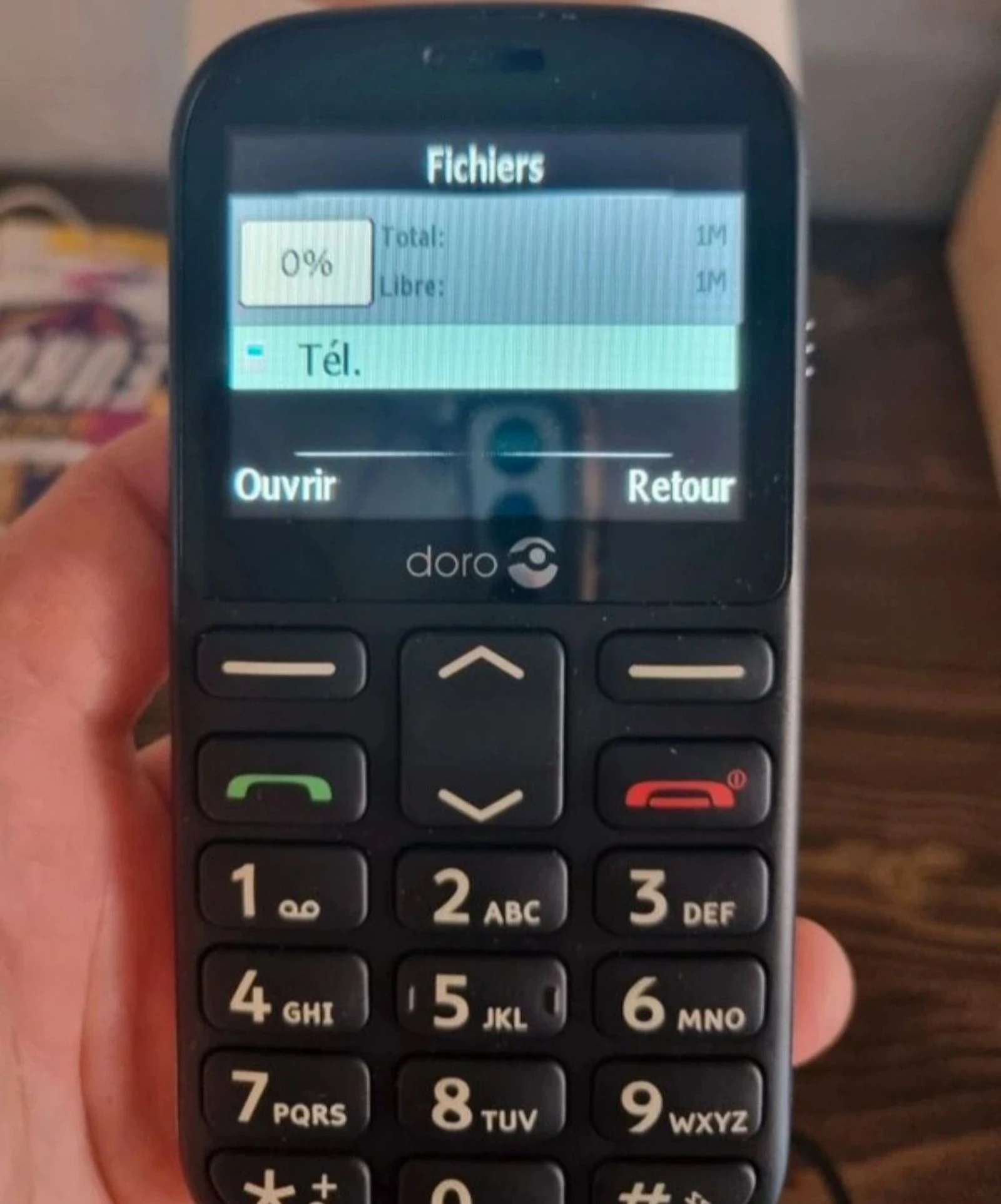 Doro 1360 senior mobile phone – Very good condition – With dock – photo 4